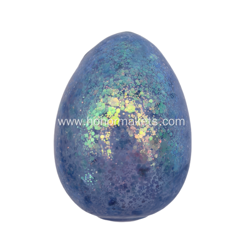 Easter Squishy Gel Egg 4asst Colour 24 in SRT
